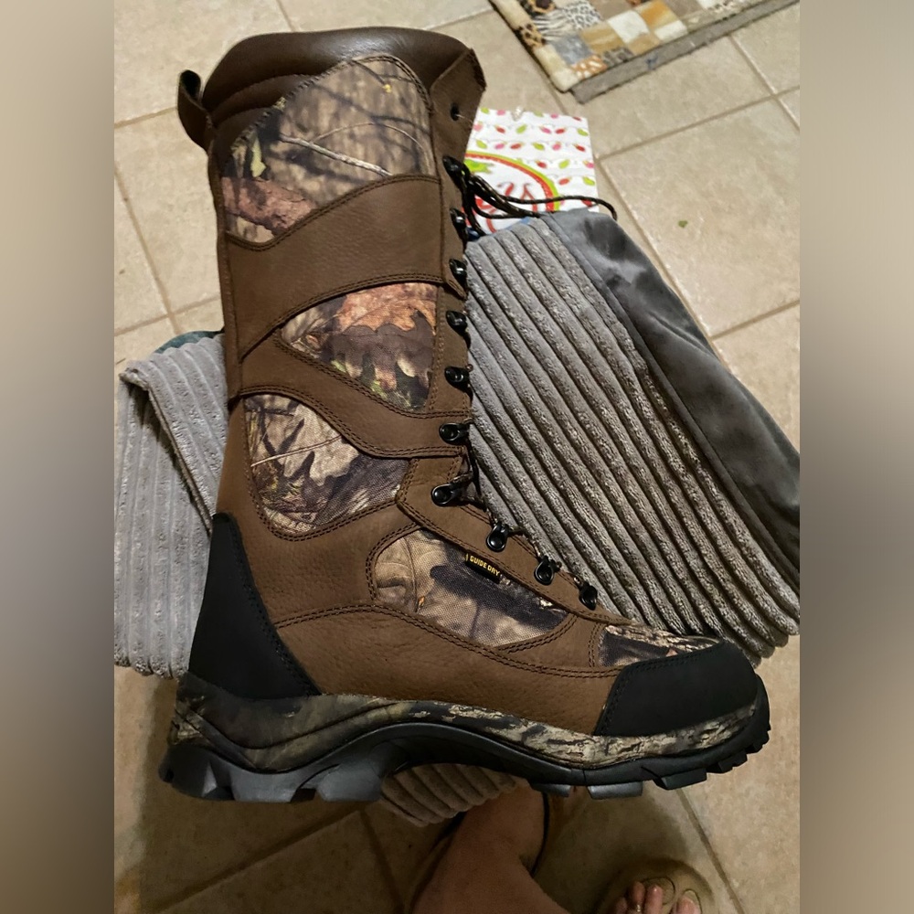 Men’s thinsulate waterproof hunting fishing tall boots
